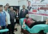 विशाल रक्तदान शिविर का आयोजन, युवाओं में दिखा उत्साह